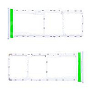 Держатель SIM для Tecno Spark 20 (KJ5) Белый