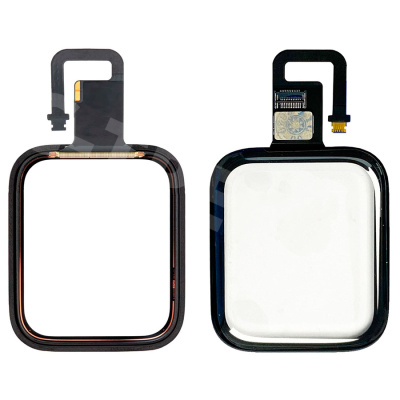 Стекло для переклейки Apple Watch 6 (40 мм) в сборе с тачскрином и OCA пленкой Черный - OR (Mitsubishi)