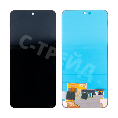 Дисплей для Samsung Galaxy S24 FE (S721B) в сборе с тачскрином Черный - OR (SP)