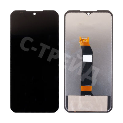 Дисплей для Doogee V Max в сборе с тачскрином Черный - Оптима