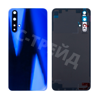 Задняя крышка для Huawei Honor 20 (YAL-L21) Синий - Премиум