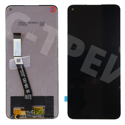 Дисплей для Xiaomi Redmi Note 9 (M2003J15SC/M2003J15SG) в сборе с тачскрином Черный - Оптима