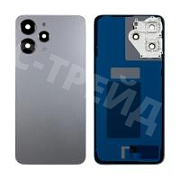 Задняя крышка для Xiaomi Redmi 12 4G (23053RN02Y) Серебро - Премиум