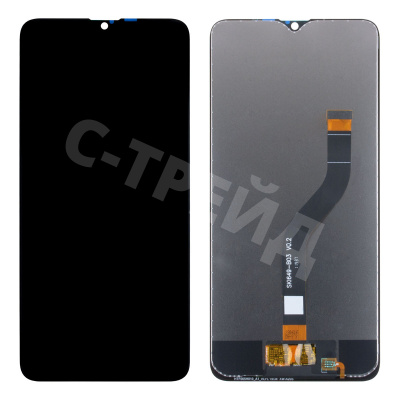 Дисплей для Samsung Galaxy A20s (A207F) в сборе с тачскрином Черный - OR