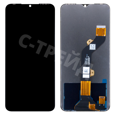 Дисплей для Tecno Spark Go 2022 (KG5m) в сборе с тачскрином Черный - Оптима