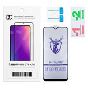 Защитное стекло "Премиум" для Vivo Y12/Y11/Y17 Черный