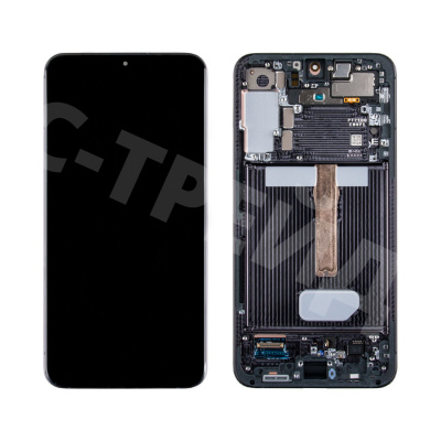 Дисплей для Samsung Galaxy S22+ (S906B) модуль с рамкой Черный - OR (SP)