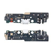 Шлейф для Xiaomi Redmi A1/A1+/A2+ (220733SFG/220733SG/23028RNCAG) плата на системный разъем/разъем гарнитуры/микрофон - Премиум