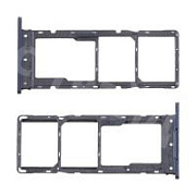 Держатель SIM для Tecno POP 6 Pro (BE8) Черный