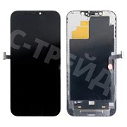 Дисплей для iPhone 12 Pro Max (A2411) в сборе с тачскрином Черный - (FOG)