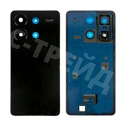 Задняя крышка для Xiaomi Redmi Note 13 4G (23129RAA4G/23124RA7EO/23129RA5FL) Черный - Премиум