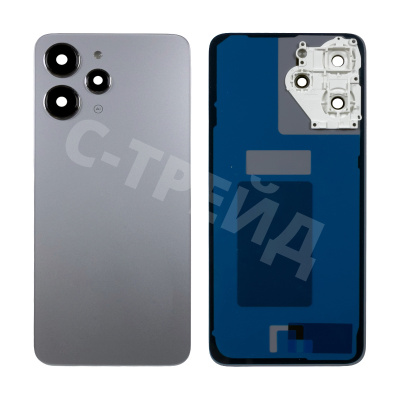 Задняя крышка для Xiaomi Redmi 12 4G (23053RN02Y) Серебро - Премиум