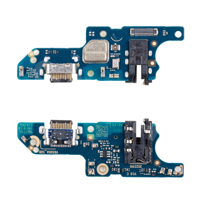 Шлейф для Infinix Smart 7 Plus (X6517) плата на системный разъем/разъем гарнитуры/микрофон - Премиум