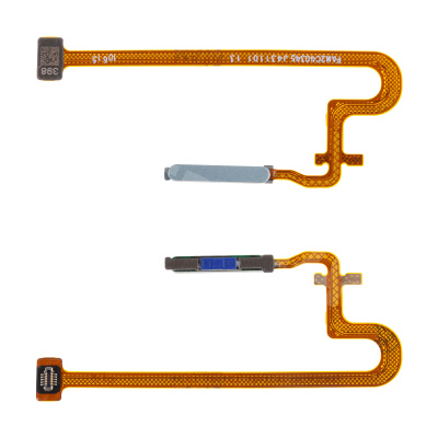 Шлейф для Realme C55 (RMX3710) сканер отпечатка пальцев Зеленый