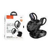 Беспроводные наушники Bluetooth Hoco EA7 (TWS, накладные с ушным креплением, ANC+ENC шумоподавление) Черный