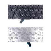 Клавиатура для ноутбука MacBook Pro 13" A1425 (2012-2013, Г-образный Enter RU) Черный