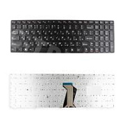 Клавиатура для ноутбука Lenovo IdeaPad Y570/Y570P (с рамкой) Черный