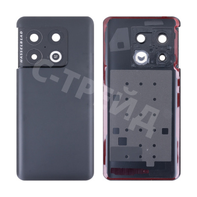 Задняя крышка для OnePlus 10 Pro (NE2213) Черный - Премиум