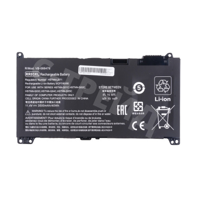 Аккумуляторная батарея для ноутбука HP ProBook 430 G4 (RR03XL) 3500 mAh