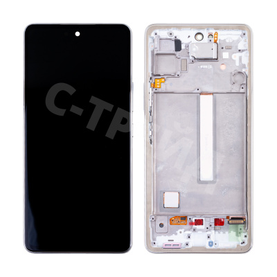 Дисплей для Samsung Galaxy A53 5G (A536B) модуль с рамкой Белый - OR (SP)