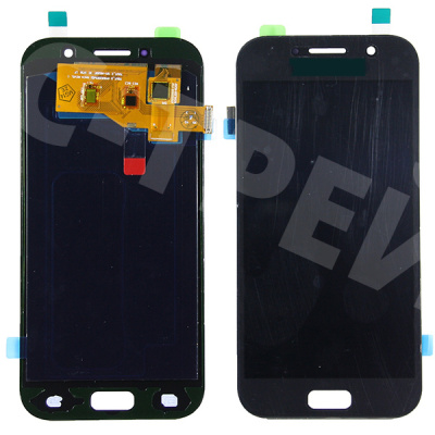 Дисплей для Samsung Galaxy A5 2017 (A520F) в сборе с тачскрином Черный (OLED)