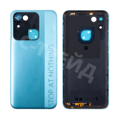 Задняя крышка для Tecno Spark 8C (KG5n) Бирюзовый