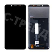 Дисплей для Xiaomi Redmi Note 5/5 Pro (M1803E7SH) в сборе с тачскрином Черный - Оптима