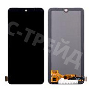 Дисплей для Xiaomi Redmi Note 11/11S 4G/Poco M4 Pro 4G (2201117TY/2201117SY/2201117PG) в сборе с тачскрином Черный - (OLED)