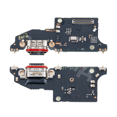 Шлейф для Realme C75 4G (RMX3941) плата системный разъем/микрофон - Премиум