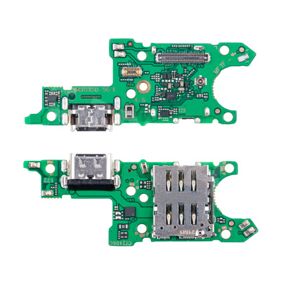 Шлейф для Huawei Honor X9b (ALI-NX1) плата на системный разъем/разъем SIM/микрофон