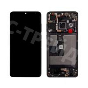 Дисплей для Huawei P30 (ELE-L29) модуль с рамкой Черный - OR
