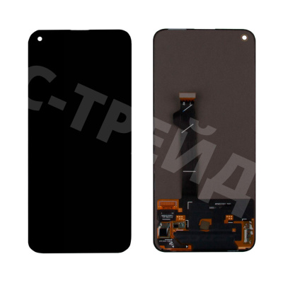 Дисплей для Huawei Honor 30/30 Premium/Nova 7 (BMH-AN10) в сборе с тачскрином Черный - (OLED)