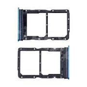 Держатель SIM для Huawei Honor X8a 4G/90 Lite (CRT-LX1/CRT-NX1) Голубой