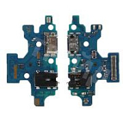 Шлейф для Samsung Galaxy A41 (A415F) плата системный разъем/разъем гарнитуры/микрофон