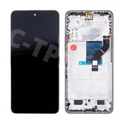 Дисплей для Xiaomi 12 Lite (2203129G) модуль с рамкой Черный - OR