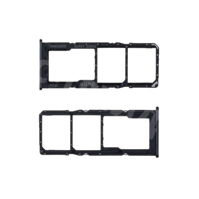 Держатель SIM для Samsung Galaxy A32 4G (A325F) Черный