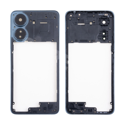 Средняя часть для Xiaomi Poco C65 (2310FPCA4G) Синий