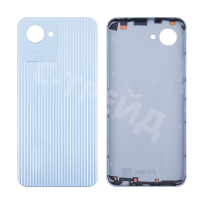 Задняя крышка для Realme C30 (RMX3581/RMX3623) Голубой