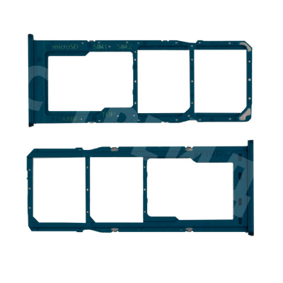 Держатель SIM для Samsung Galaxy M12 (M127F) Синий