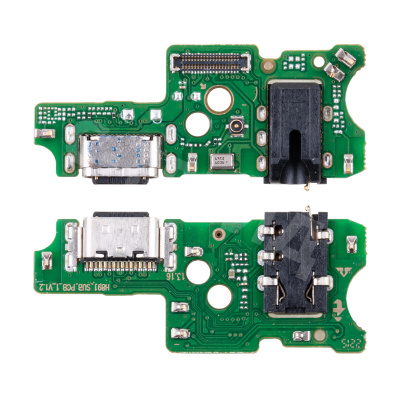 Шлейф для Tecno Pova 4 Pro (LG8n) плата на системный разъем/разъем гарнитуры/микрофон