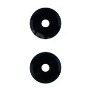 Стекло камеры для Vivo Y36 4G (V2247) (комплект 2 шт.) Черный