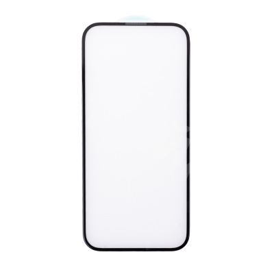 Защитное стекло "Оптима" для iPhone 15 Plus Черный (Закалённое, полное покрытие)
