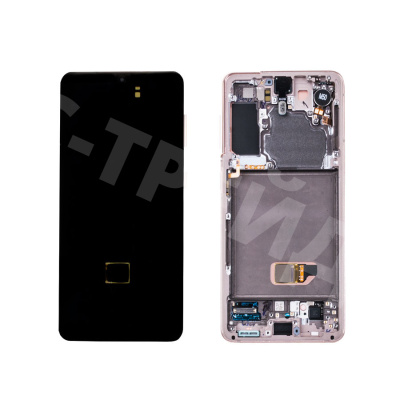 Дисплей для Samsung Galaxy S21 (G991B) модуль с рамкой Фиолетовый - OR (SP)