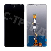 Дисплей для Infinix Note 30 4G (X6833B/X6716B) в сборе с тачскрином Черный - OR