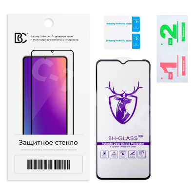 Защитное стекло "Премиум" для Infinix Hot 10 Lite/Smart 6/6 HD/7/7 HD Черный