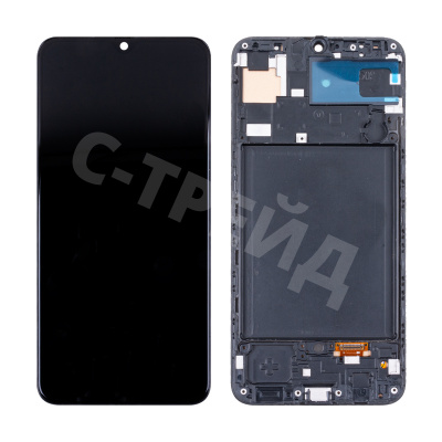 Дисплей для Samsung Galaxy A50 (A505F) модуль с рамкой Черный - (In-Cell)