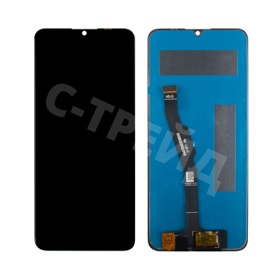 Дисплей для Huawei Honor 9A/Y6p (MOA-LX9N/MED-LX9N) в сборе с тачскрином Черный - Оптима