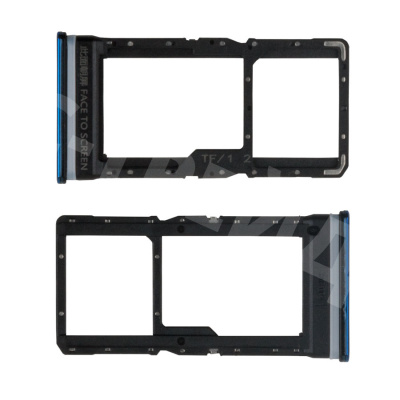 Держатель SIM для Xiaomi Poco X3 NFC/X3 Pro (M2007J20CG/M2102J20SG) Синий