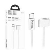 Кабель Type-C - Mag 3 Hoco X103 (140W, магнитный, оплетка нейлон, 2 м) Белый