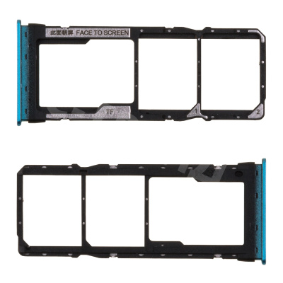 Держатель SIM для Xiaomi Redmi Note 9 (M2003J15SC/M2003J15SG) Зеленый